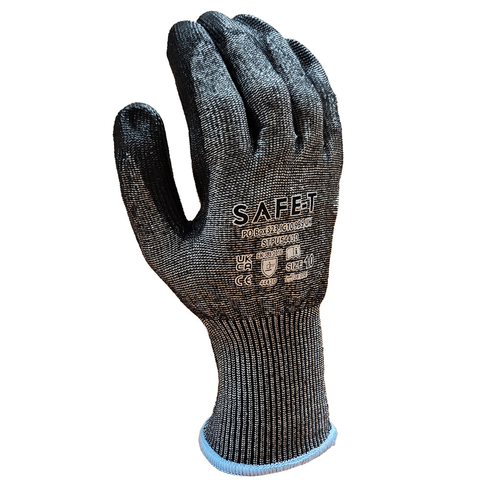 Cut Level D PU Gloves - Size 9
