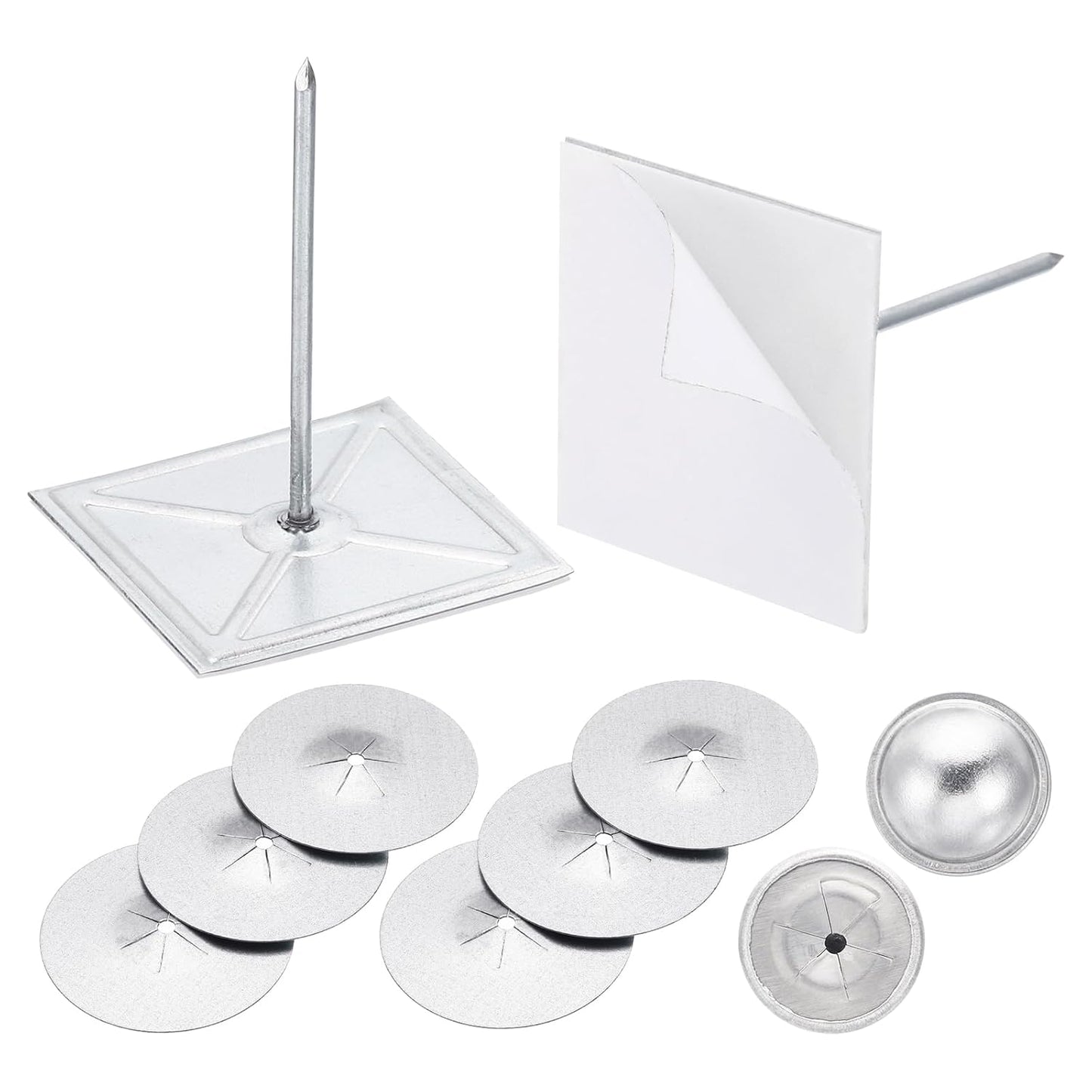 Self Adhesive Insulation Hangers & Washers (Stick Pins)