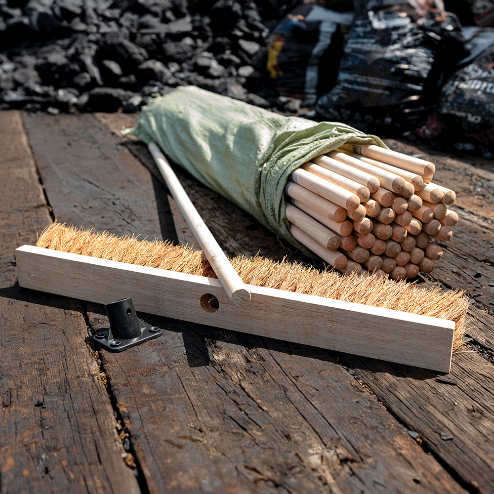 Silverline Wooden Broom Handle 1.2m x 28mm