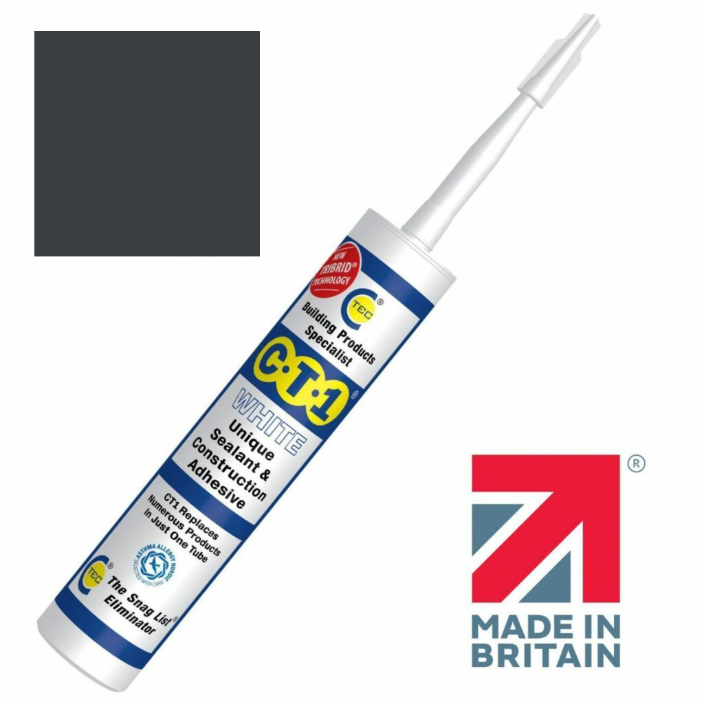 CT1 Anthracite - Multi Purpose Sealant & Adhesive - 290ml