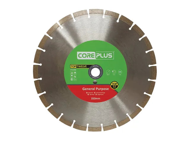 CorePlus General Purpose Diamond Blade 350mm
