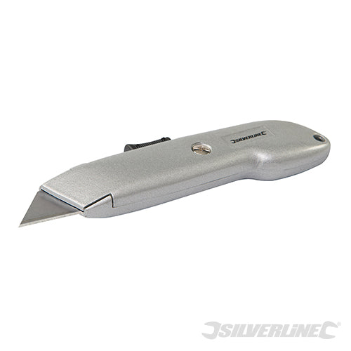 Silverline Auto Retractable Safety Knife