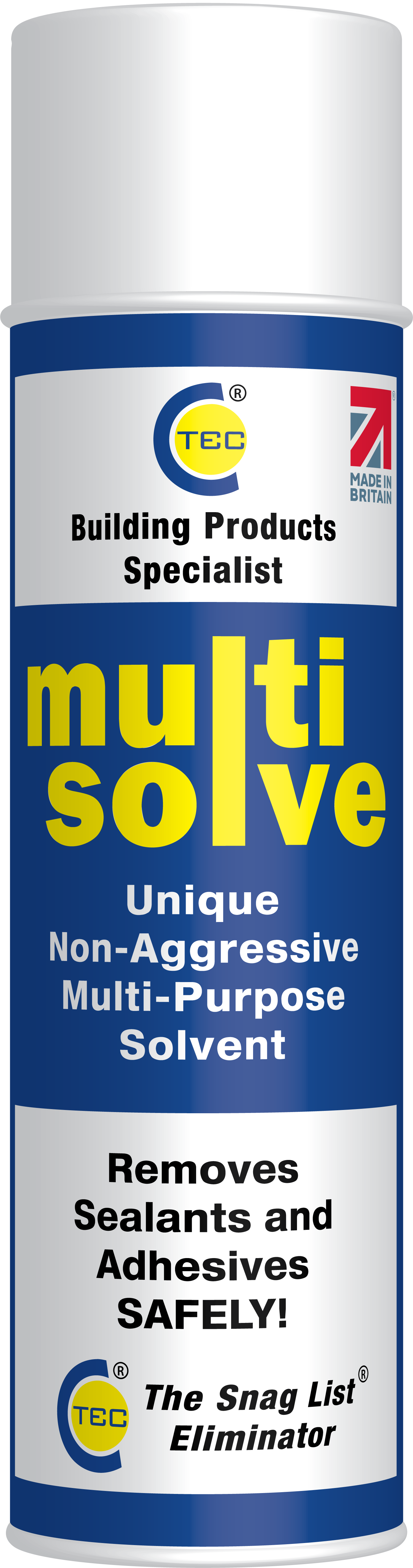 C-TEC MULTISOLVE 500ml multi-purpose solvent