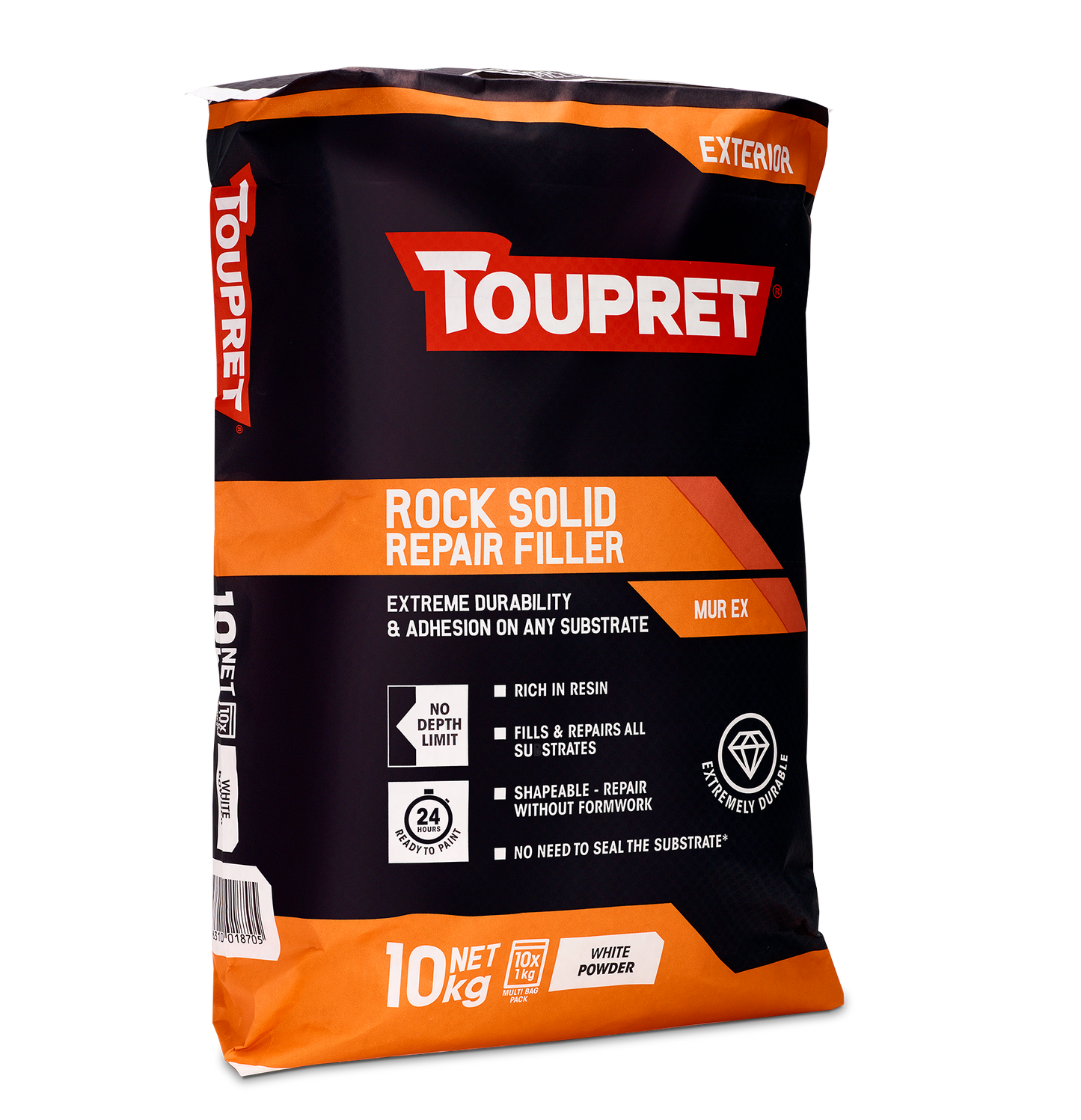 Toupret Rock Solid Repair Filler 10kg