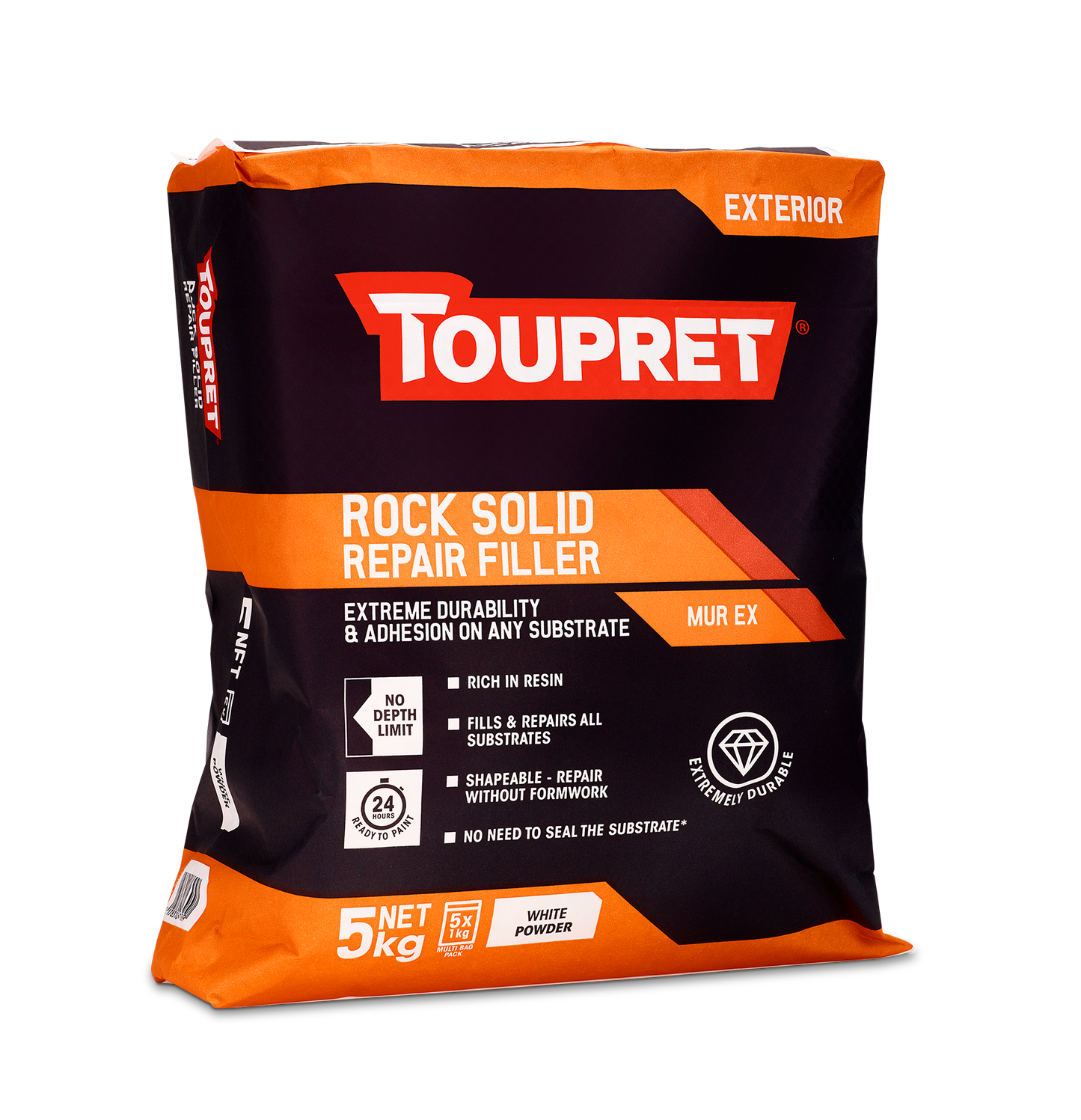 Toupret Rock Solid Repair Filler 5kg