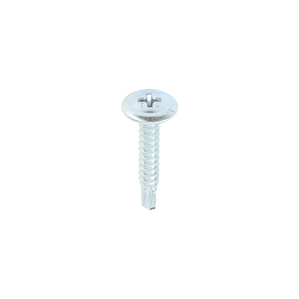 Metal Construction Sheet & Framing Screws - PH - Wafer - Self-Drilling - Zinc - 4.2 x 25 - 1000pcs