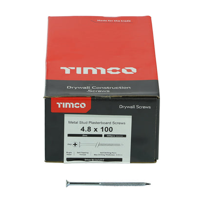 TIMCO Drywall Screws - PH - Bugle - Self Drilling - Zinc