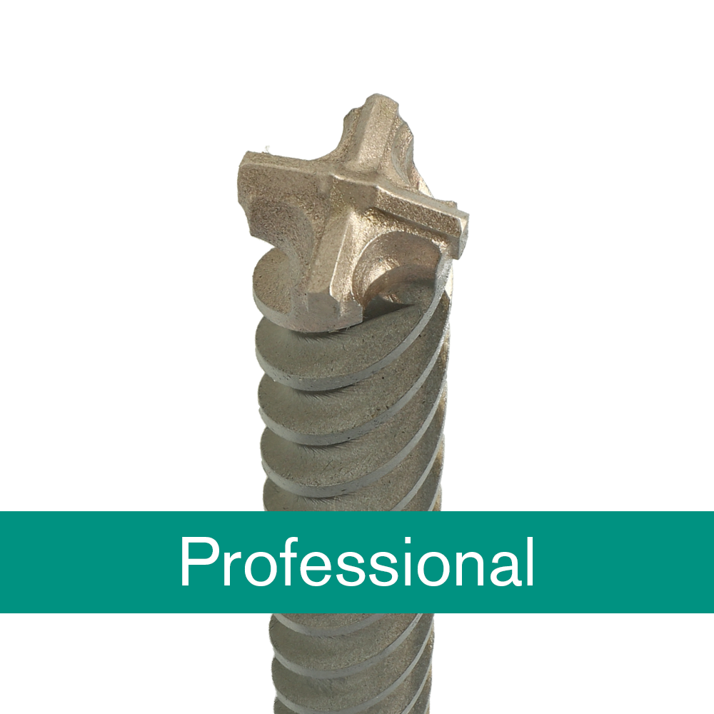 8 x 100/160mm 4Power Pro SDS-plus Hammer Drill Bit