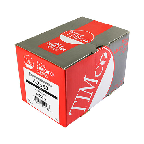 Cill Screws - Bugle - PH - Self-Tapping Thread - Self-Drilling Point - Zinc - 4.2 x 55 - 500pcs