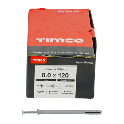TIMCO Nylon Hammer Fixing