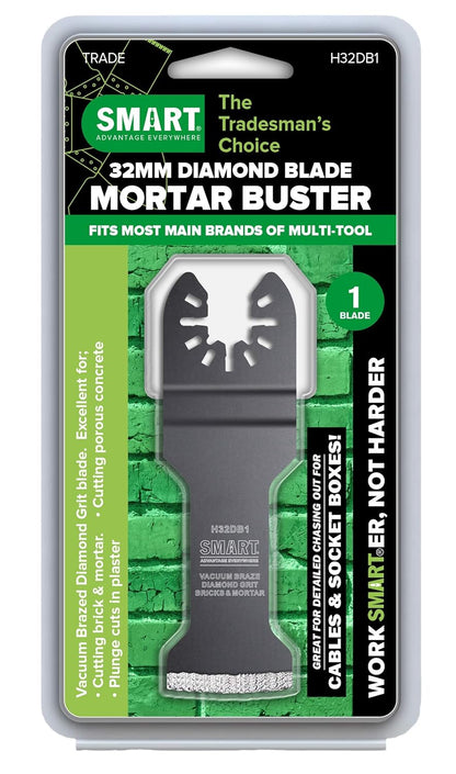 SMART Universal ‘Mortar Buster’ – 32mm Brazed Diamond Blade