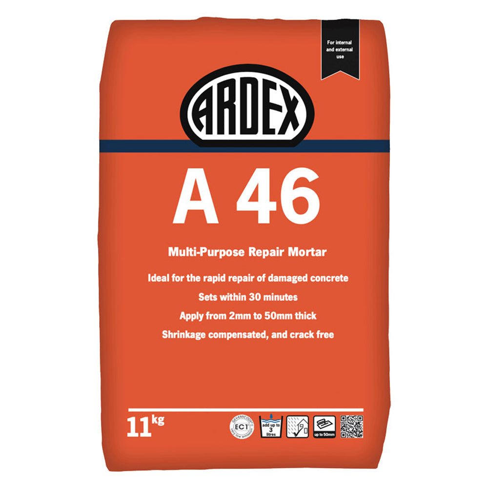 ARDEX A46 Multi-Purpose Concrete Repair Mortar 11kg