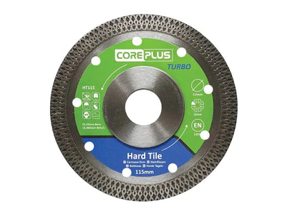 CorePlus Hard Tile Turbo Diamond Blade 115mm
