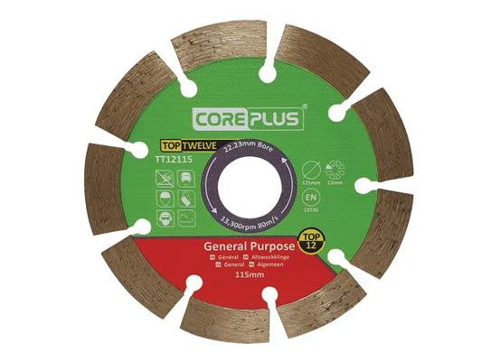 CorePlus General Purpose Diamond Blade 115mm