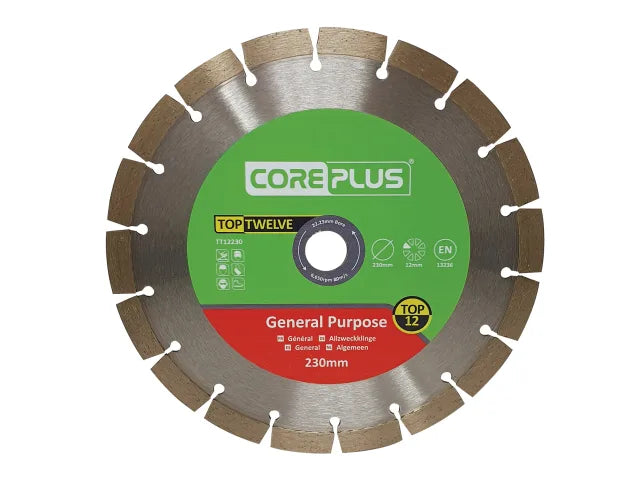 CorePlus General Purpose Diamond Blade 230mm
