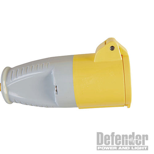 Defender Extension Lead Yellow 1.5mm2 16A 14m - 110V