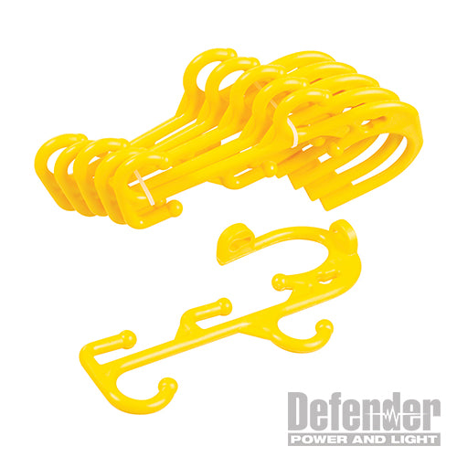 Defender Festoon Cable Hanging Hook 10pk