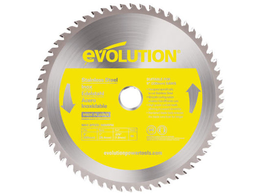 Evolution Stainless Steel Cutting Circular Saw Blade 305 x 25.4mm x 60T