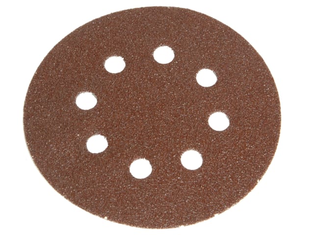 Hook & Loop Sanding Disc DID3 Holed 125mm Coarse (Pack 5)