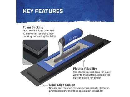 FlexiFit Trowel Plastic Blade with Foam Kit 16in (406mm)