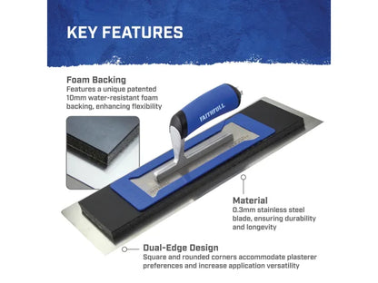 FlexiFit Trowel Stainless Steel Blade Kit 16in (406mm)