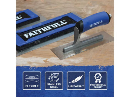 FlexiFit Trowel Stainless Steel Blade Kit 16in (406mm)