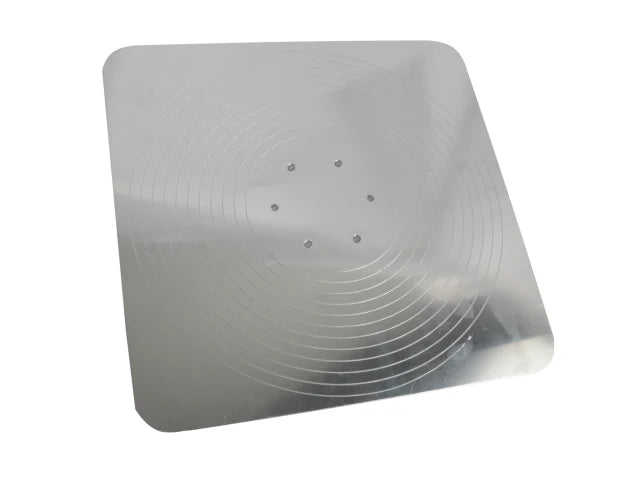 Mill Finish Alloy Plasterer's Hawk 300 x 300mm (12 x 12in)