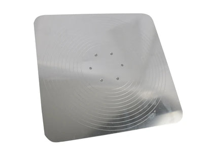 Mill Finish Alloy Plasterer's Hawk 300 x 300mm (12 x 12in)