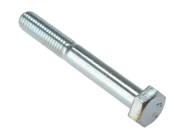 Forgefix High Tensile Hex Head Bolts 8.8 Grade Steel ZP M6 x 50mm - Bag of 10