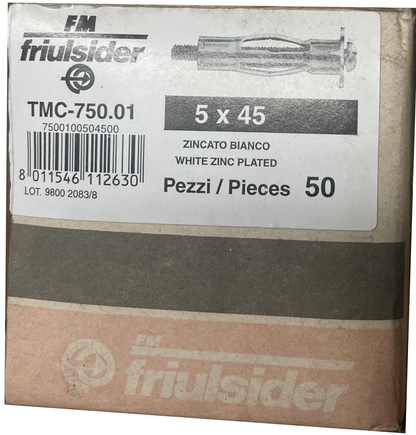 Metallic Anchor for Plasterboard