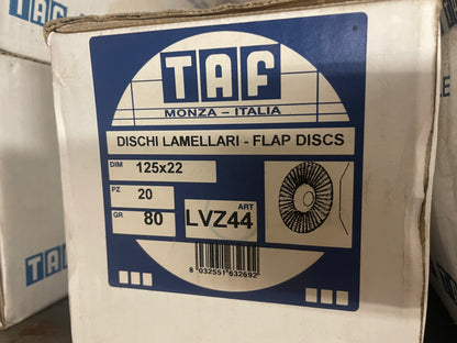 TAF Bonded Fibreglass Backed Zirconium Flap discs