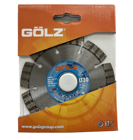 GÖLZ LT30 115mm Diamond Blade