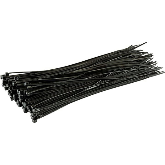 ProSolve Black Cable Ties 300 x 4.8mm (Pack of 100)