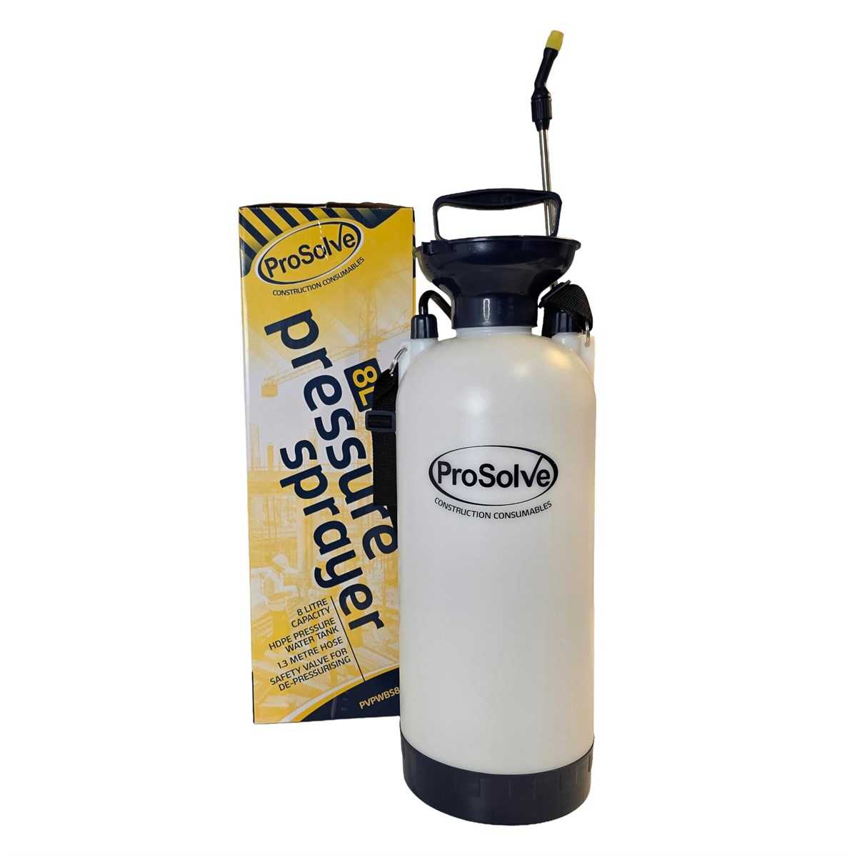 8L Pressure Water Bottle Sprayer with Attachments