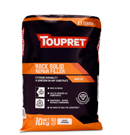 Toupret Rock Solid Repair Filler 10kg