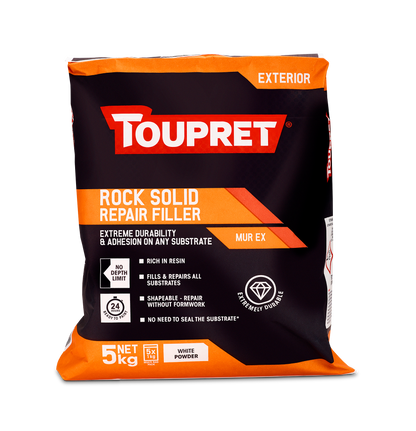 Toupret Rock Solid Repair Filler 5kg
