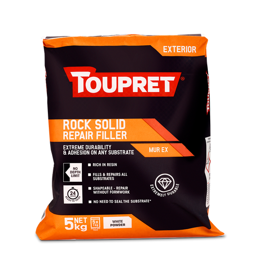 Toupret Rock Solid Repair Filler 5kg