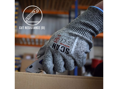 Scan Safety PU Palm Cut D Gloves