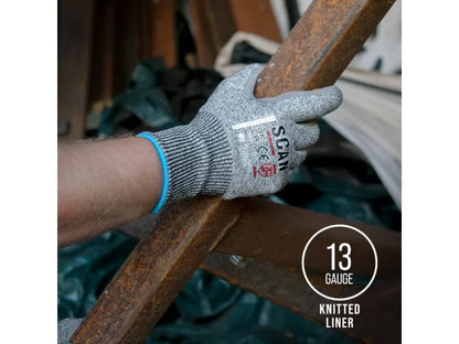 Scan Safety PU Palm Cut D Gloves
