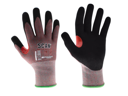 Nitrile Palm Cut F Gloves