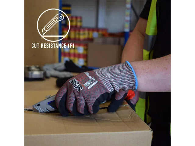 Nitrile Palm Cut F Gloves