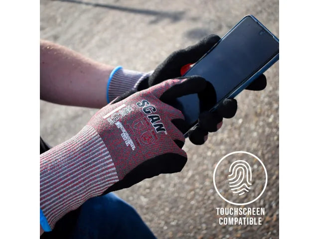 Nitrile Palm Cut F Gloves