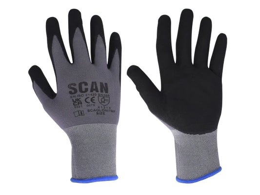 Breathable Microfoam Nitrile Gloves