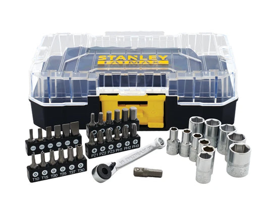 STANLEY FatMax® PRO-STACK™ 1/4in Socket & Bit Set, 37 Piece