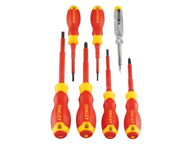 STANLEY VDE Screwdriver Set, 7 Piece