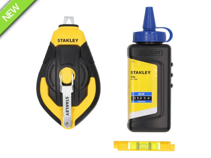 STANLEY 3:1 Chalk Line Kit 30m