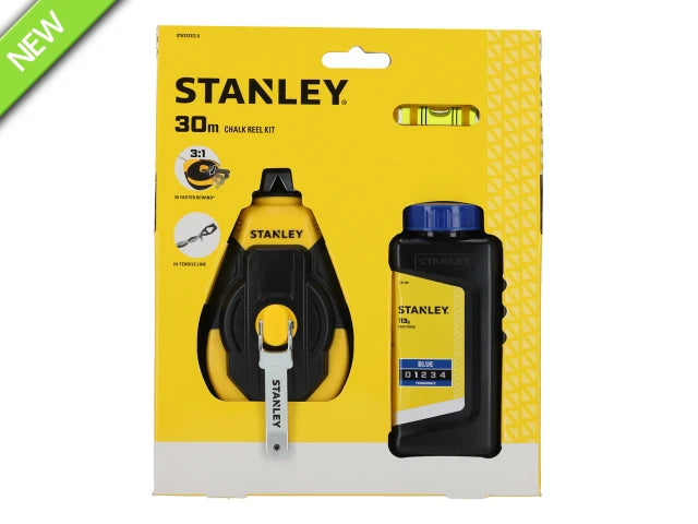 STANLEY 3:1 Chalk Line Kit 30m