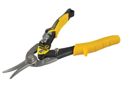 Yellow Aviation Snips & Holster Straight Cut 250mm (10in)