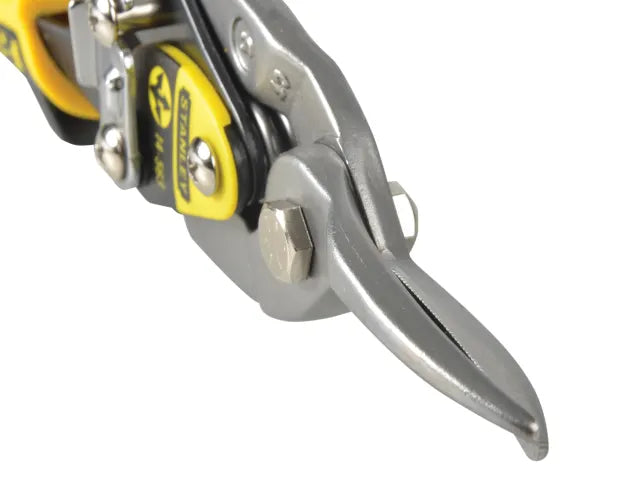 Yellow Aviation Snips & Holster Straight Cut 250mm (10in)