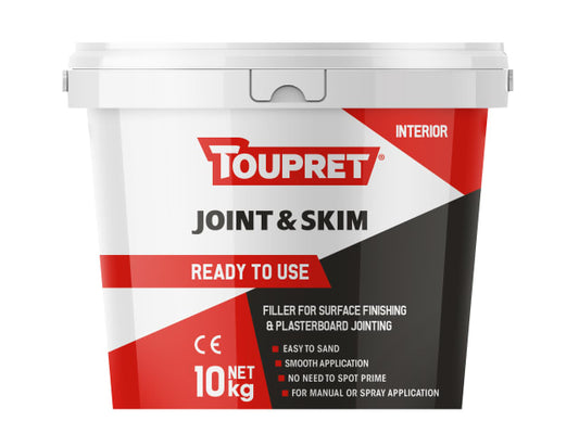 Toupret Joint & Skim - Ready To Use 10kg